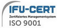 Logo der ISO Zertifizierung